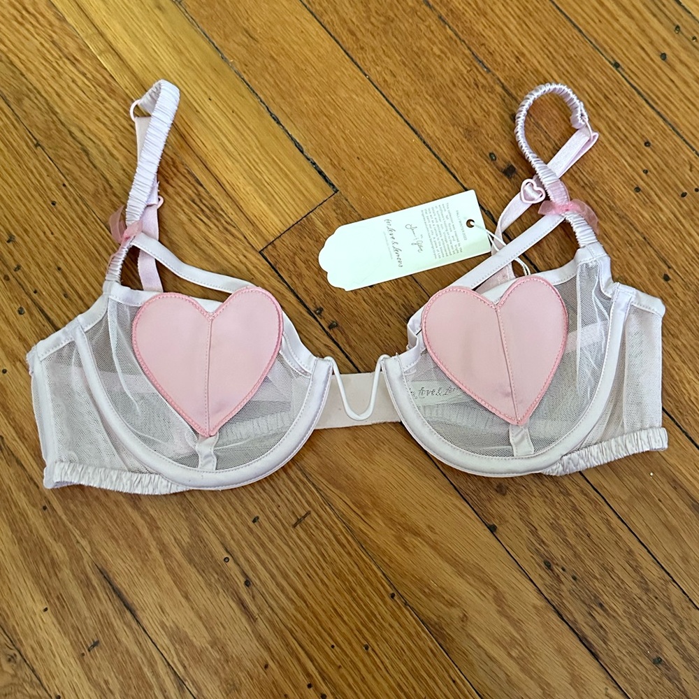 For Love and Lemons Heart Underwire Bra